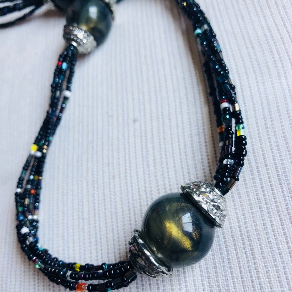 Long Beaded Necklace